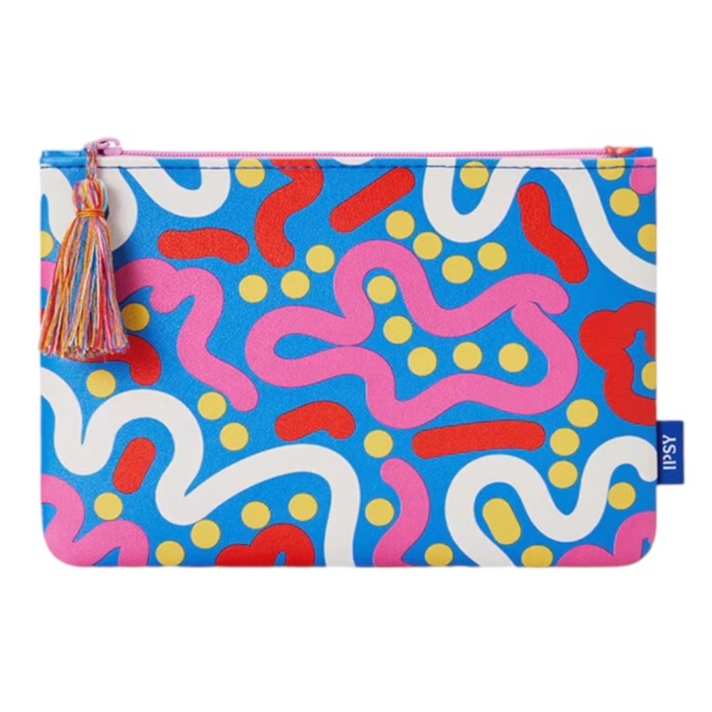 NWT | IPSY | Colorful Makeup/Cosmetic Glam Bag